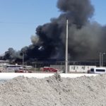 Gran Incendio en la Planta SW de Minera Spece