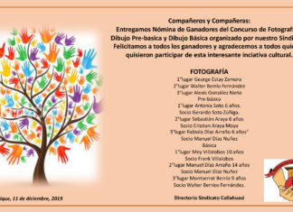 Resultados Concurso Dibujo y Fotografía