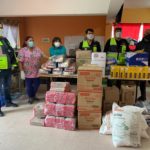 Un nuevo aporte realizaron dirigentes del Sindicato Collahuasi a Comedor Solidario en Alto Hospicio