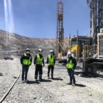 Dirigentes Collahuasi realizan visita inspectiva en Faena Cordillera